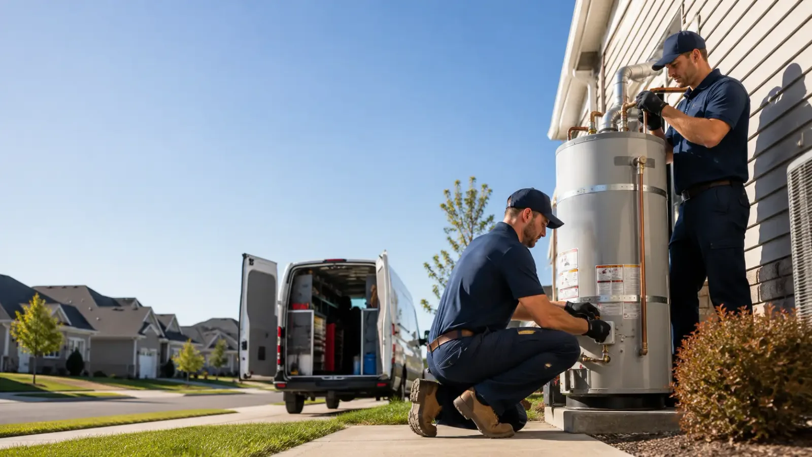 Water Heater Installation in Curtiss, WI